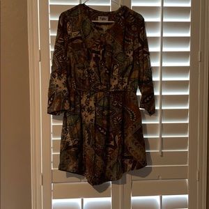 Never worn earth tone dress